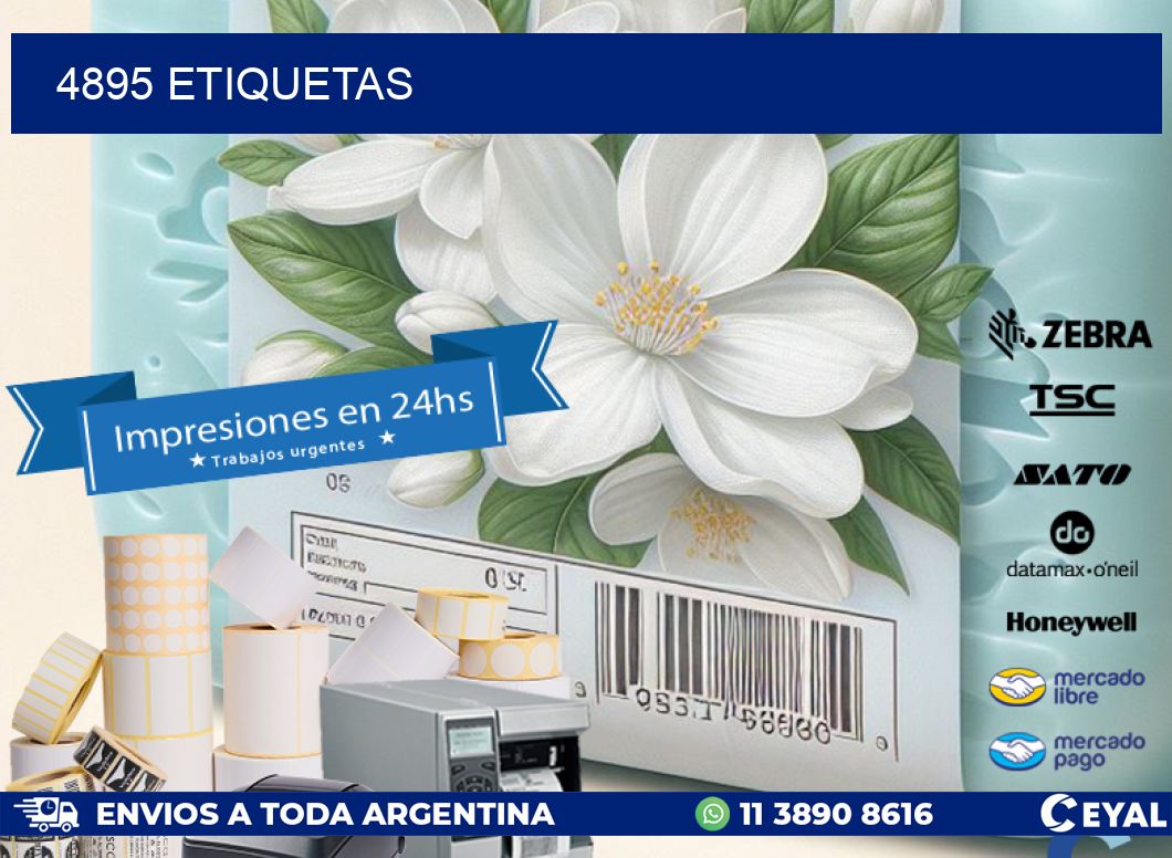 4895 ETIQUETAS