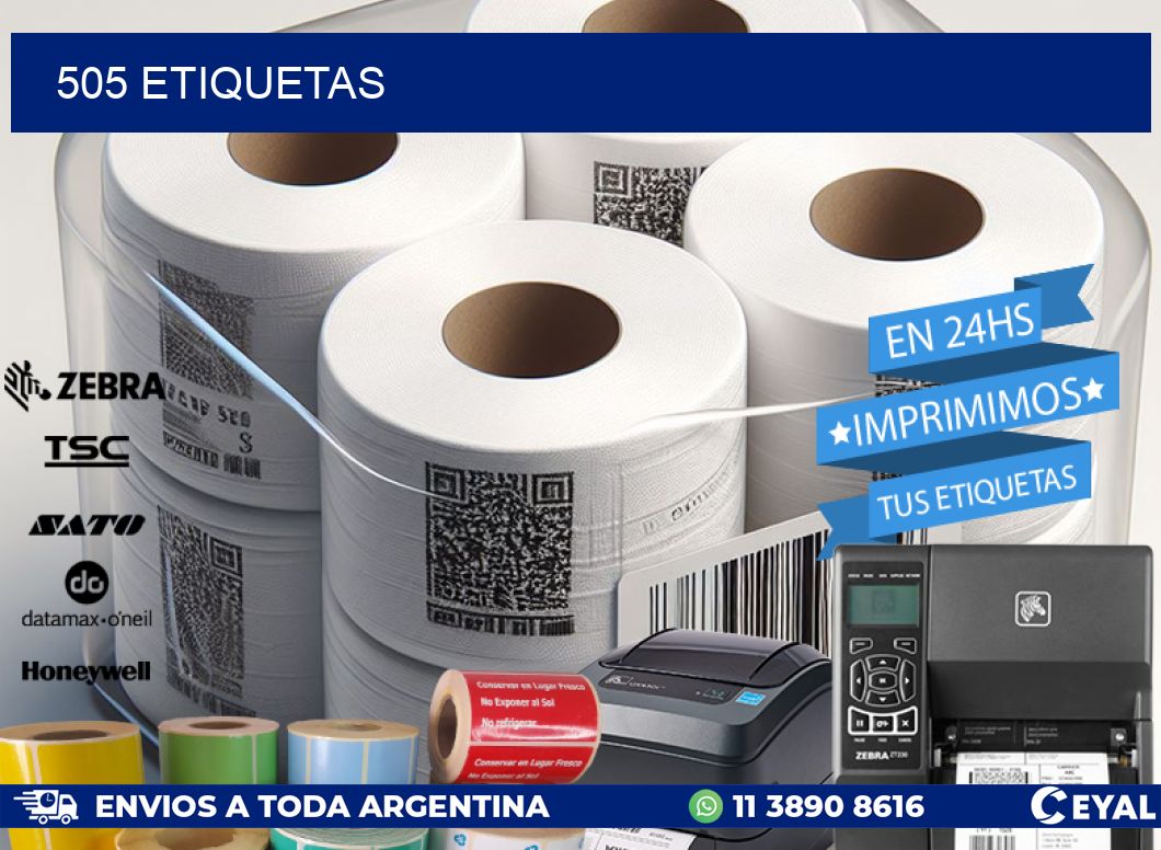 505 ETIQUETAS