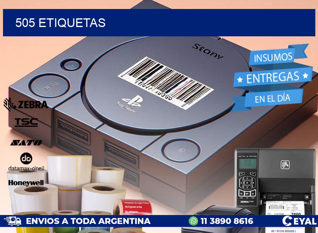 505 ETIQUETAS