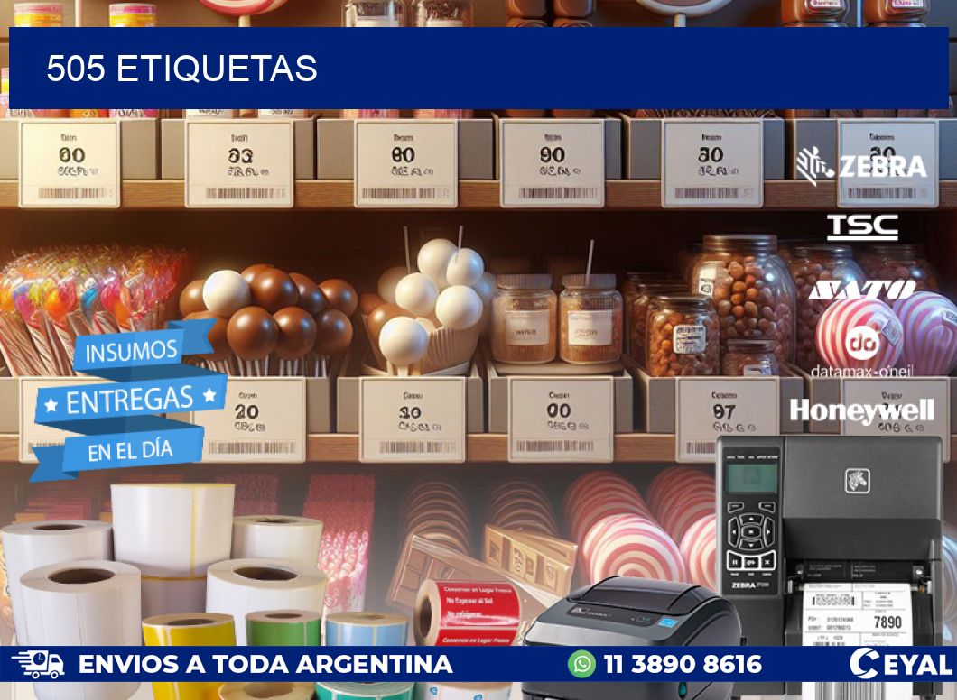 505 ETIQUETAS