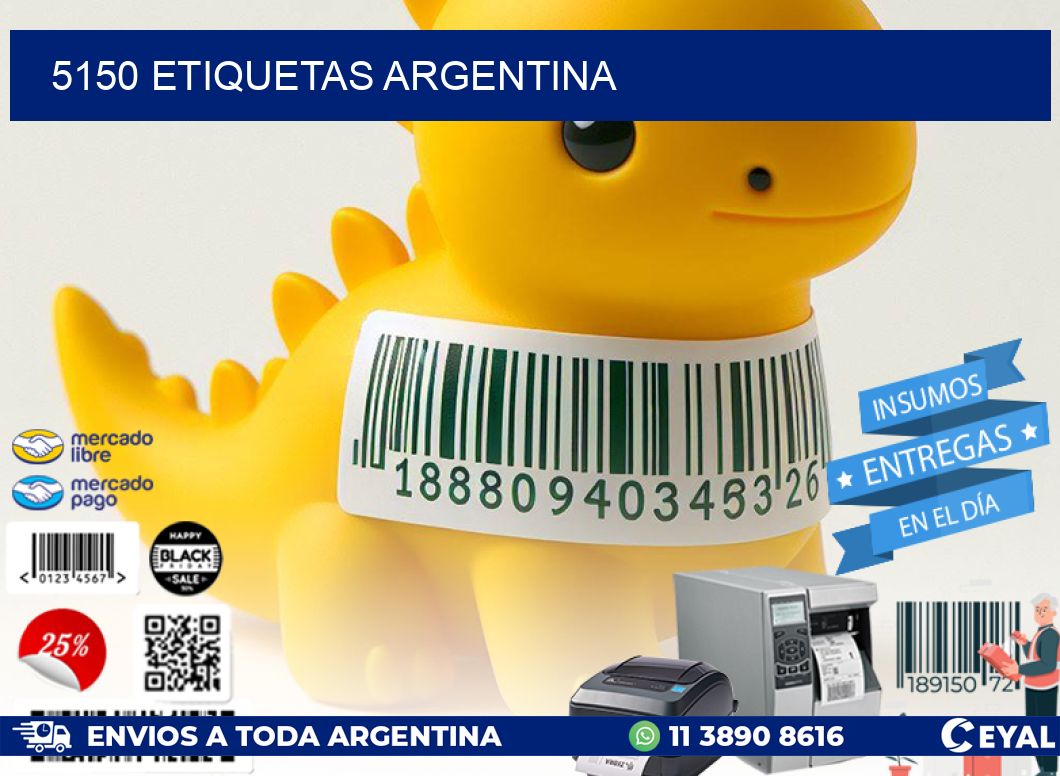5150 ETIQUETAS ARGENTINA