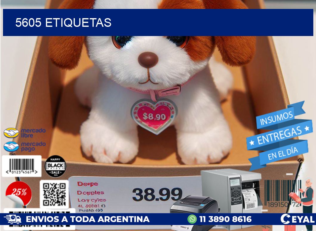5605 ETIQUETAS