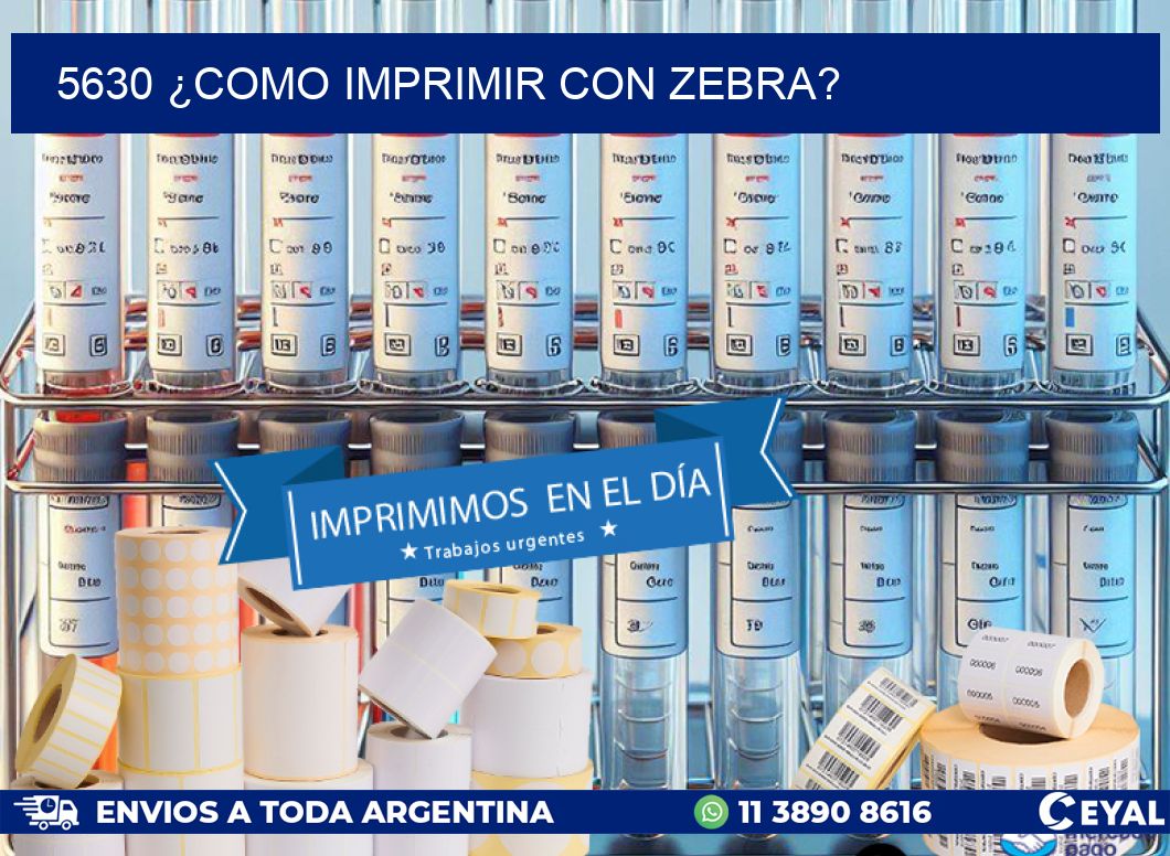 5630 ¿COMO IMPRIMIR CON ZEBRA?