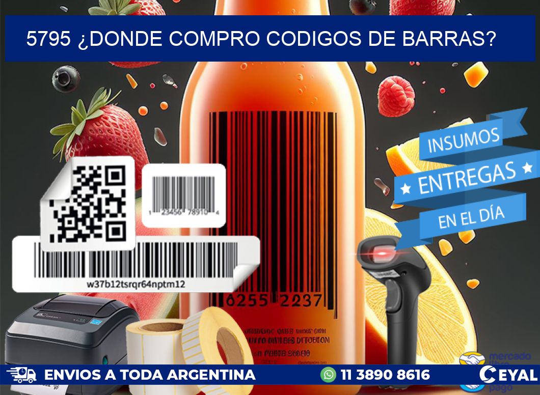 5795 ¿DONDE COMPRO CODIGOS DE BARRAS?