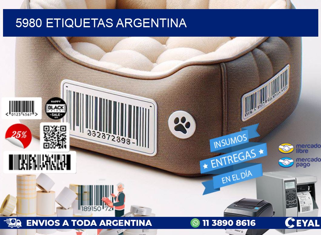 5980 ETIQUETAS ARGENTINA