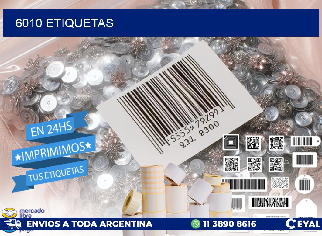 6010 ETIQUETAS