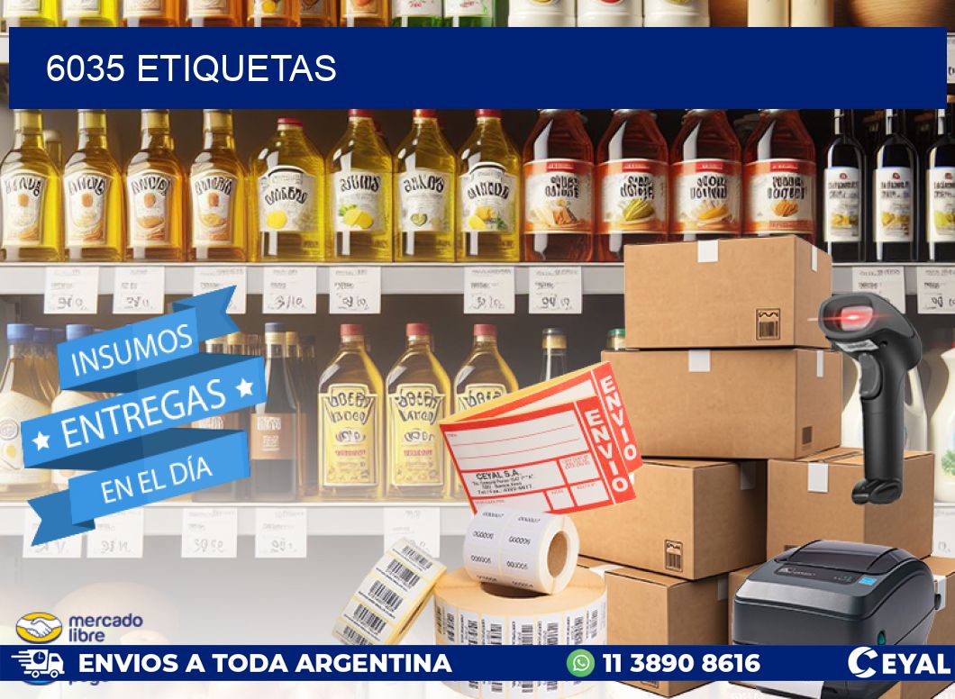 6035 ETIQUETAS