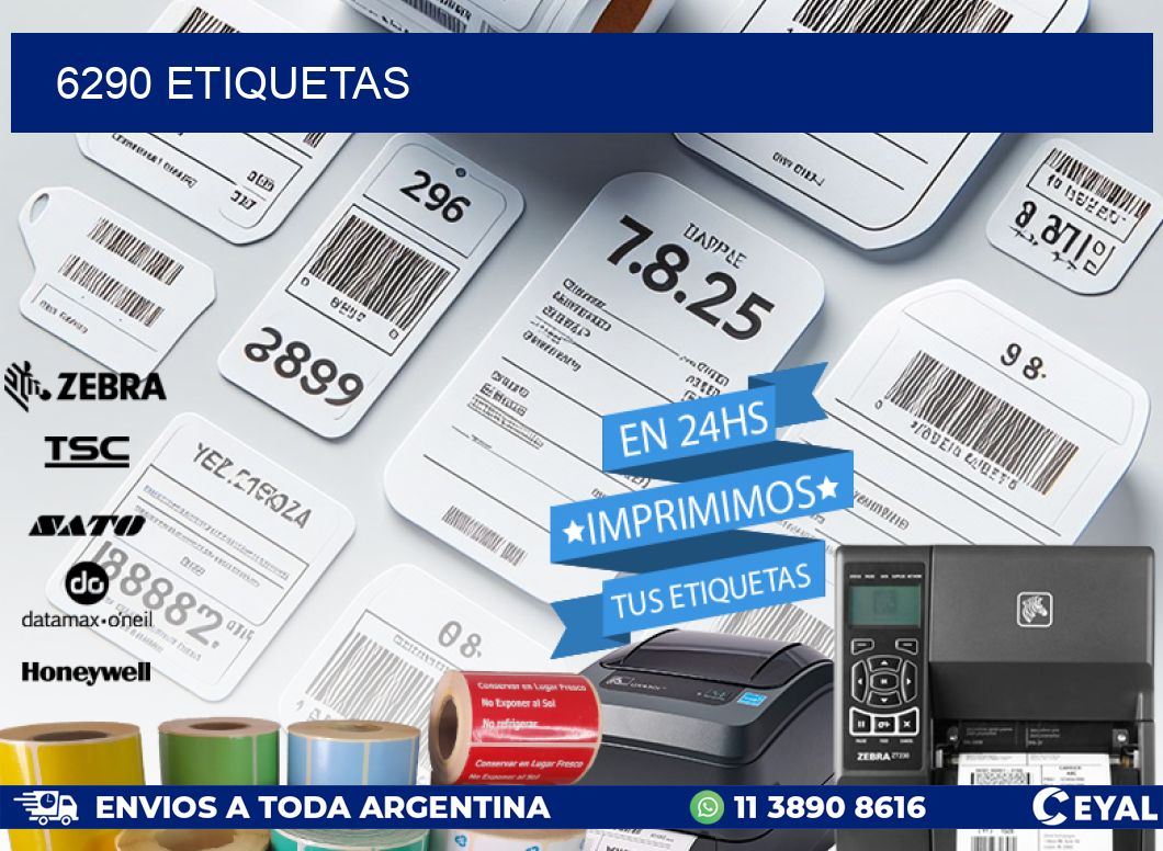 6290 ETIQUETAS
