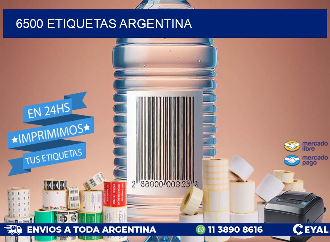 6500 ETIQUETAS ARGENTINA