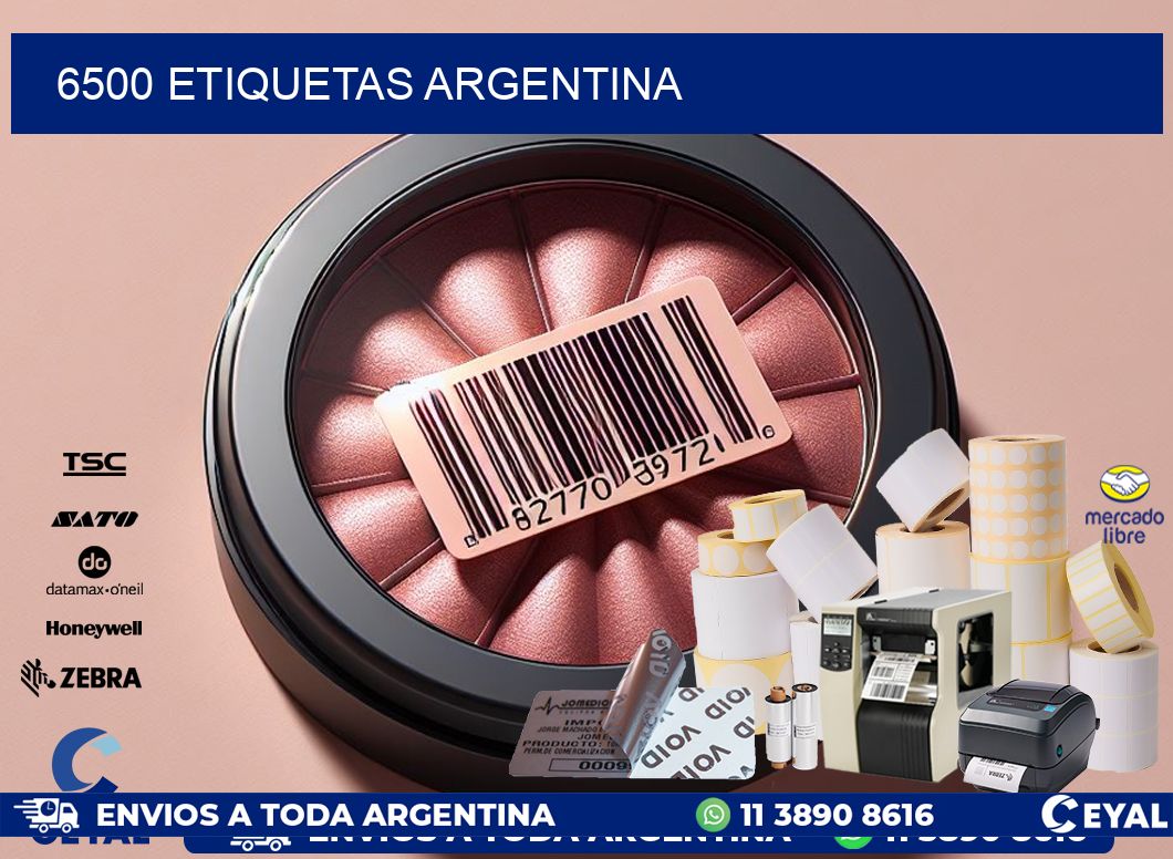 6500 ETIQUETAS ARGENTINA