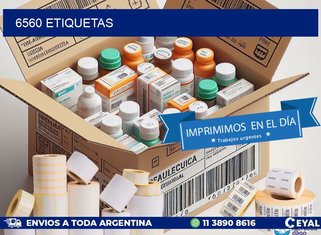 6560 ETIQUETAS