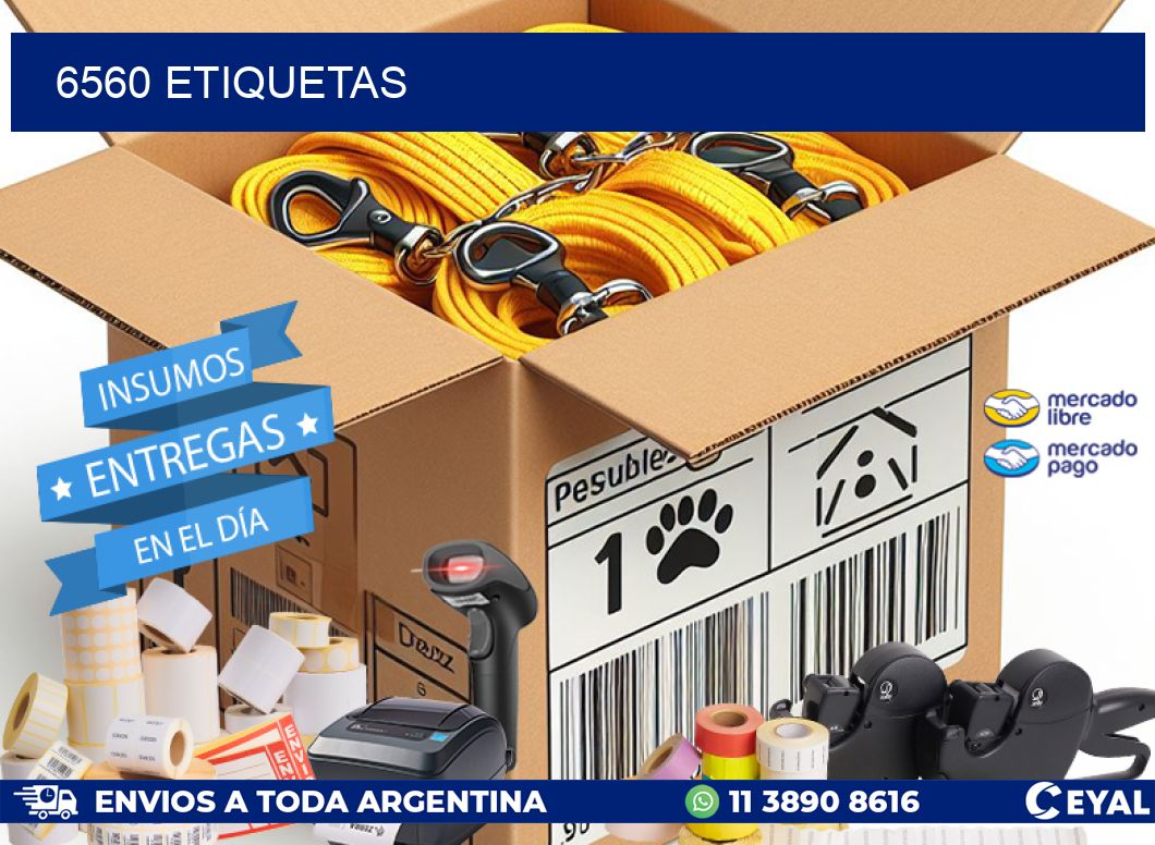 6560 ETIQUETAS