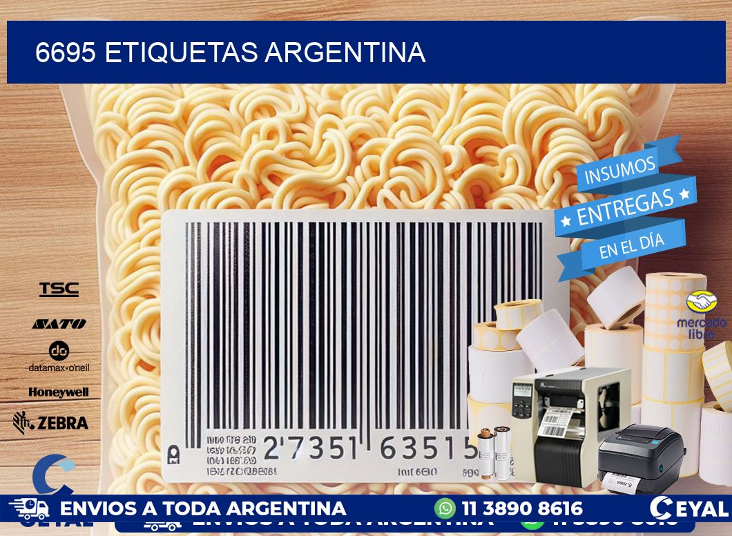 6695 ETIQUETAS ARGENTINA