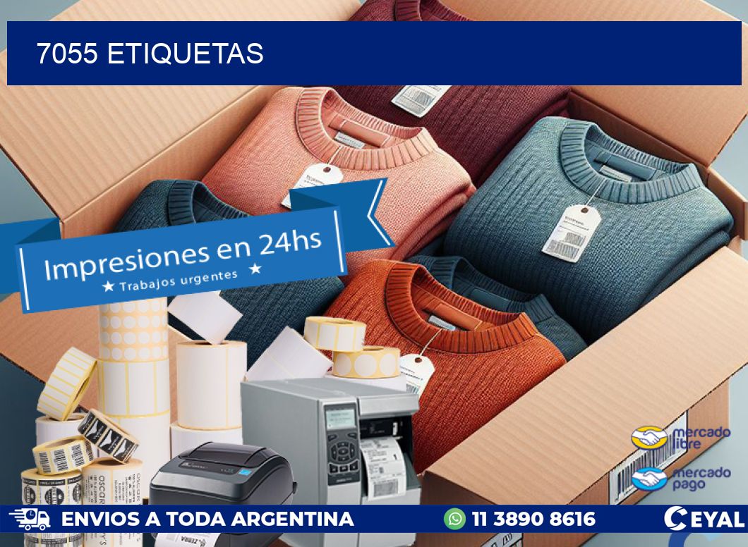 7055 ETIQUETAS