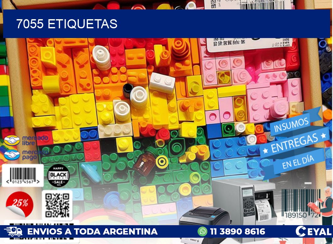 7055 ETIQUETAS