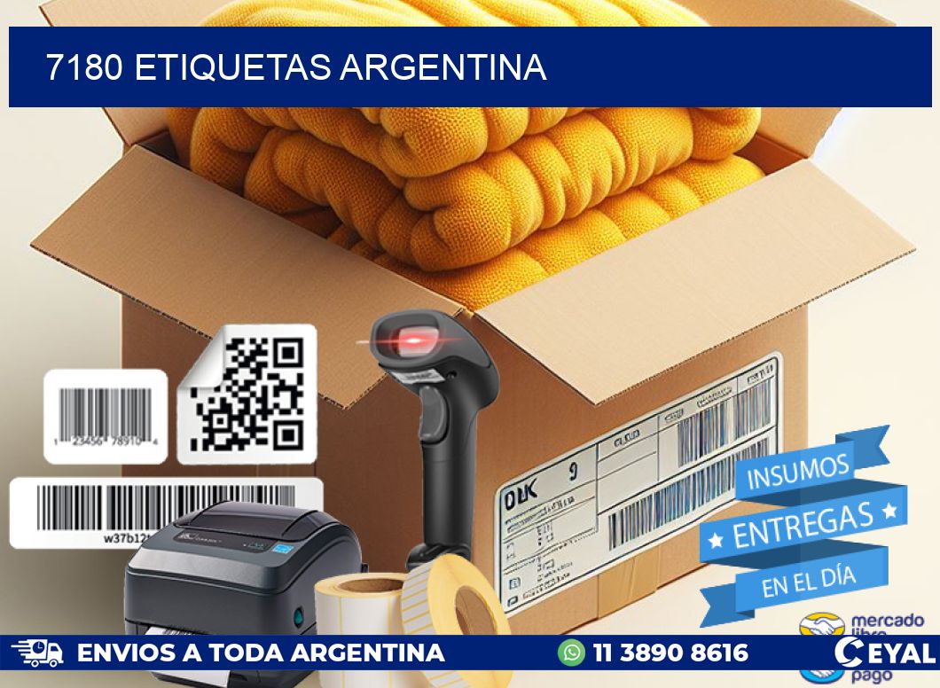 7180 ETIQUETAS ARGENTINA