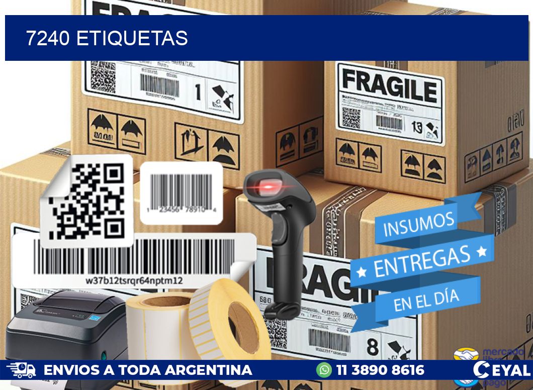 7240 ETIQUETAS