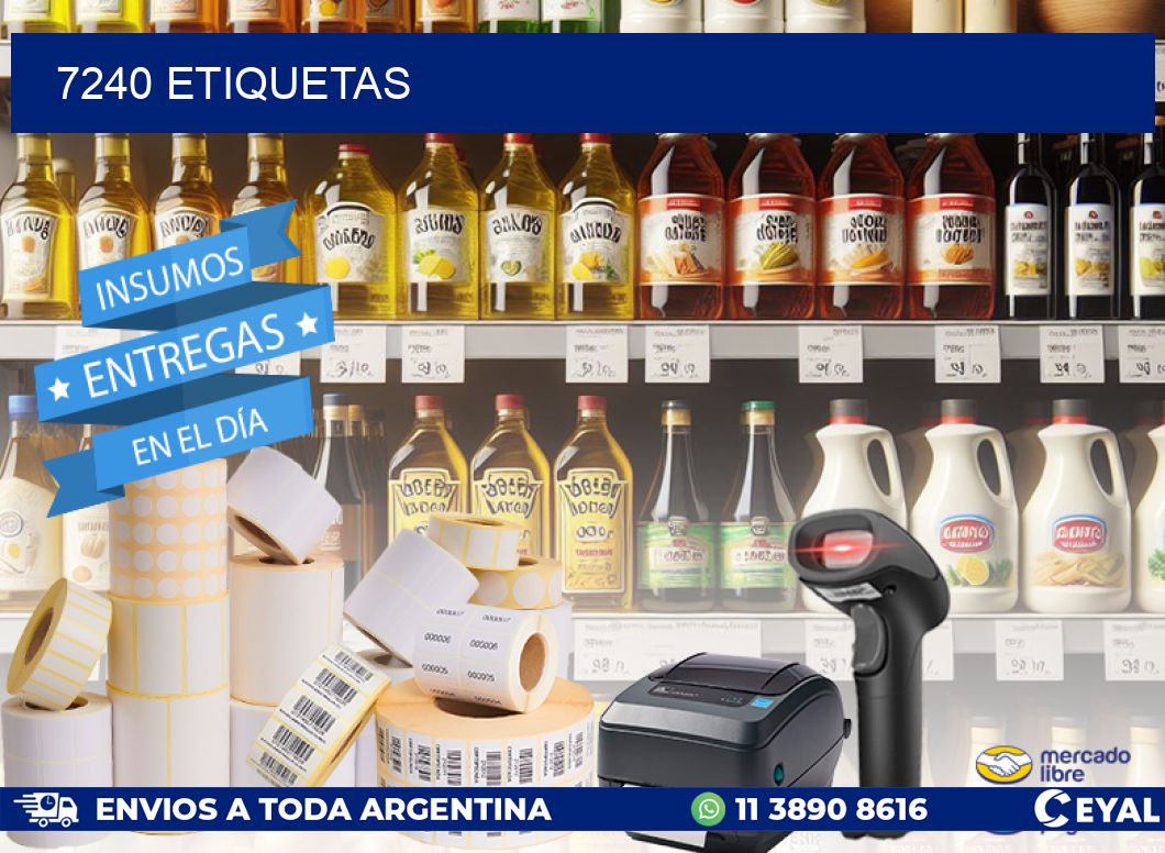 7240 ETIQUETAS