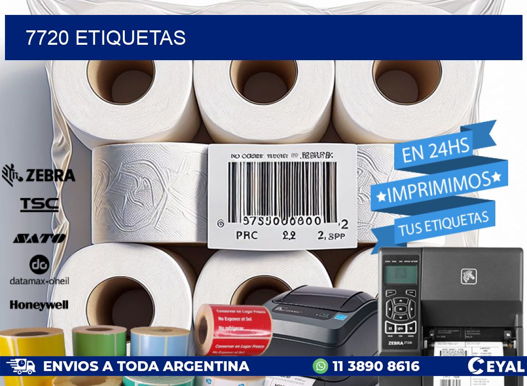 7720 ETIQUETAS