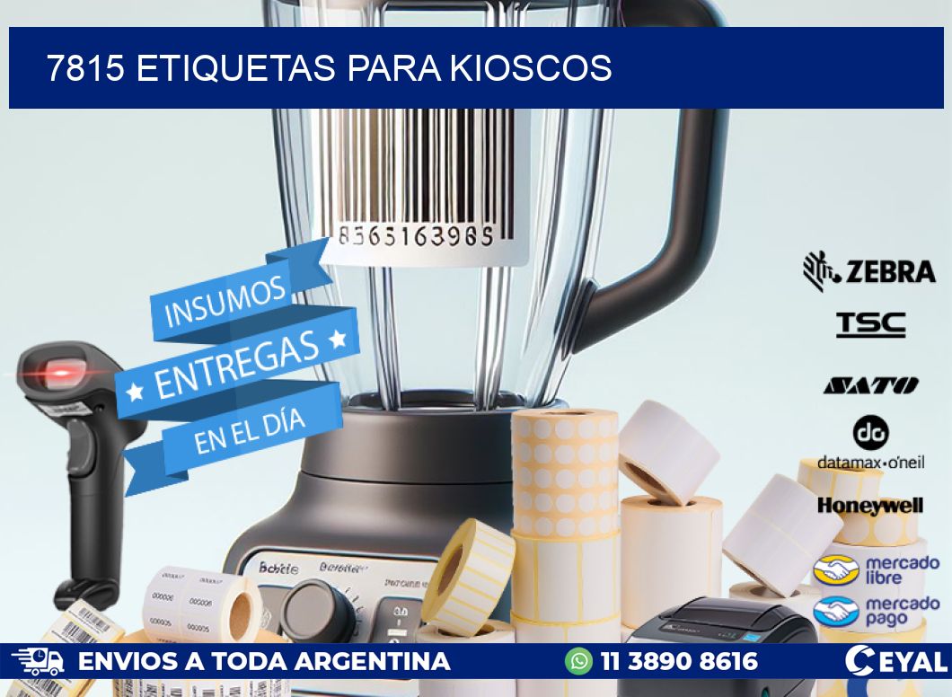 7815 ETIQUETAS PARA KIOSCOS