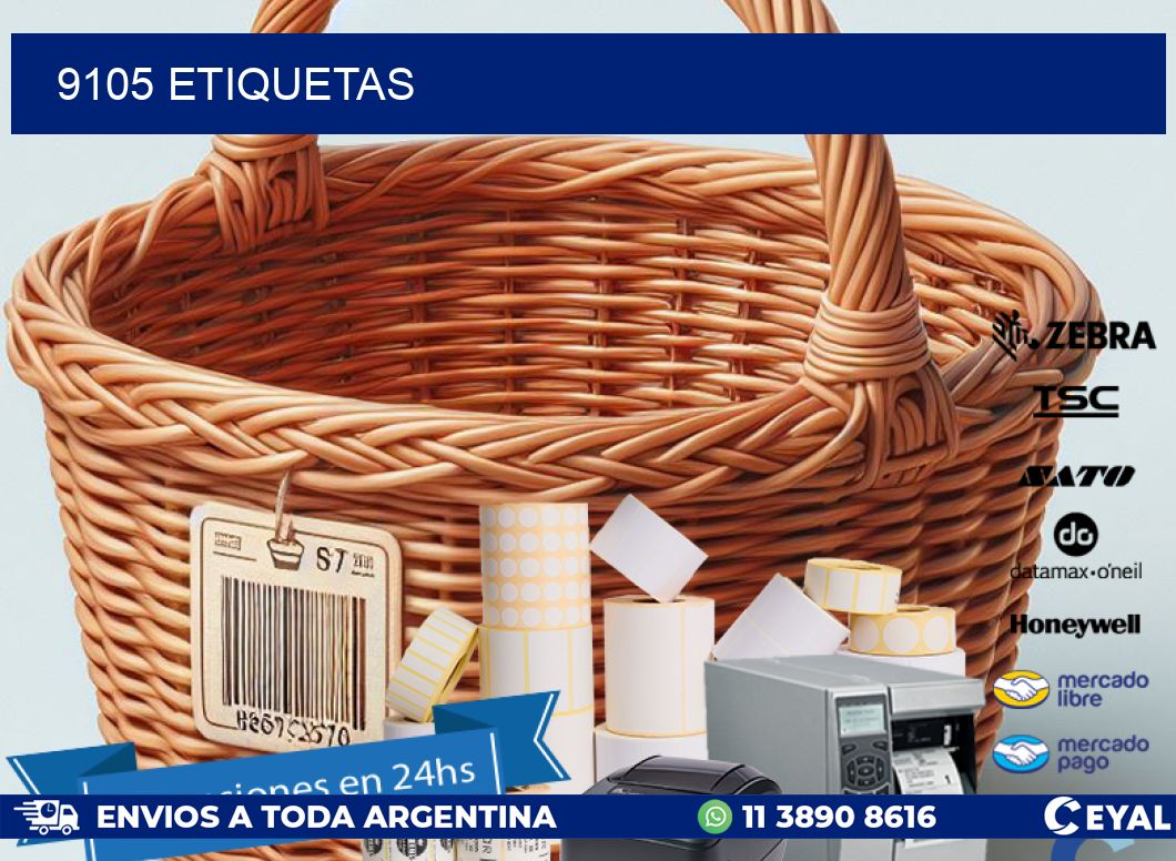 9105 ETIQUETAS