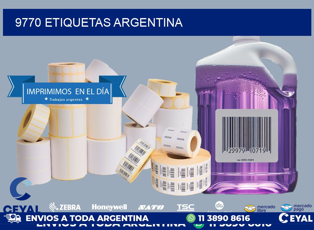 9770 ETIQUETAS ARGENTINA