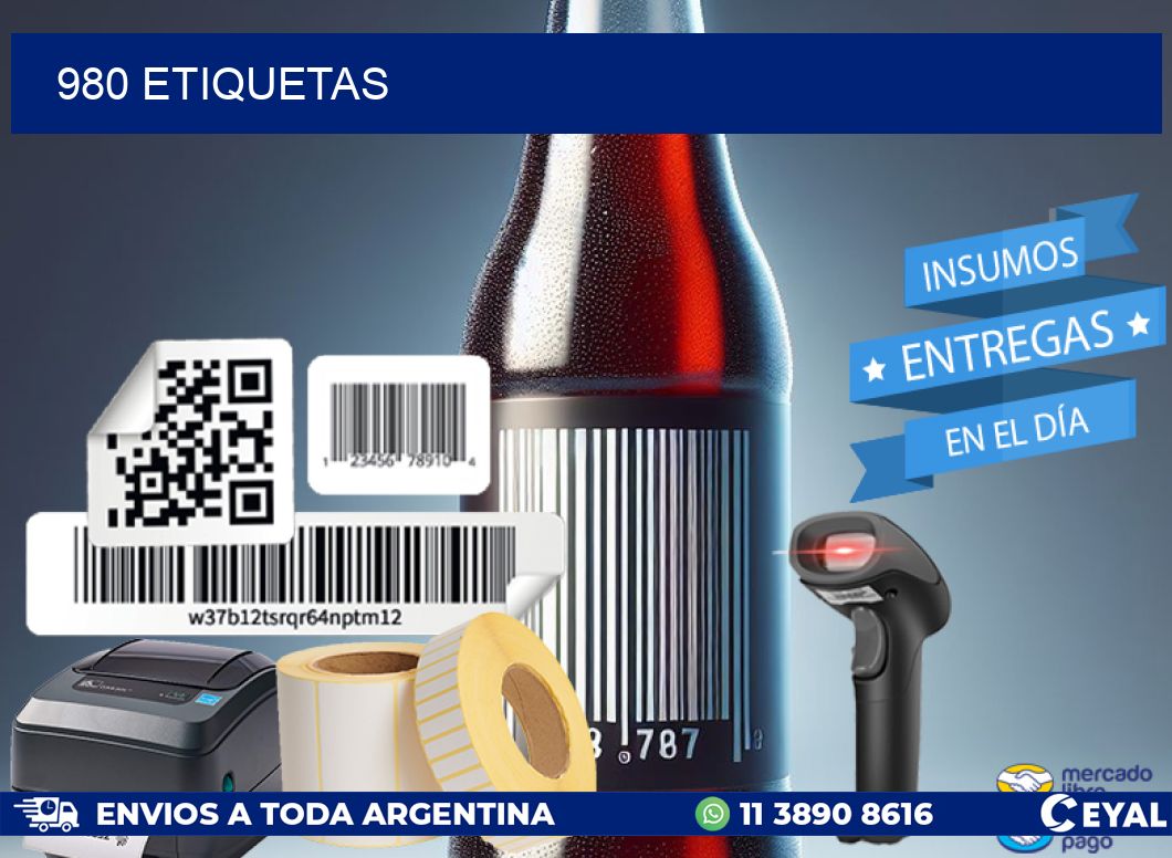980 ETIQUETAS