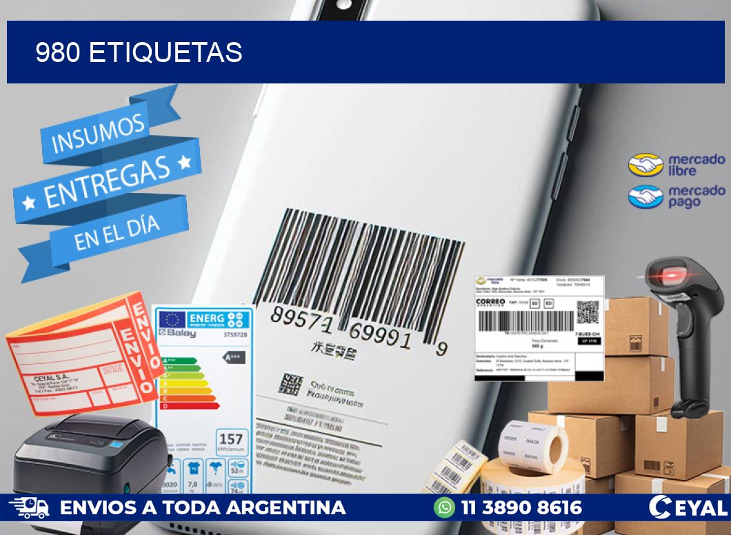 980 ETIQUETAS