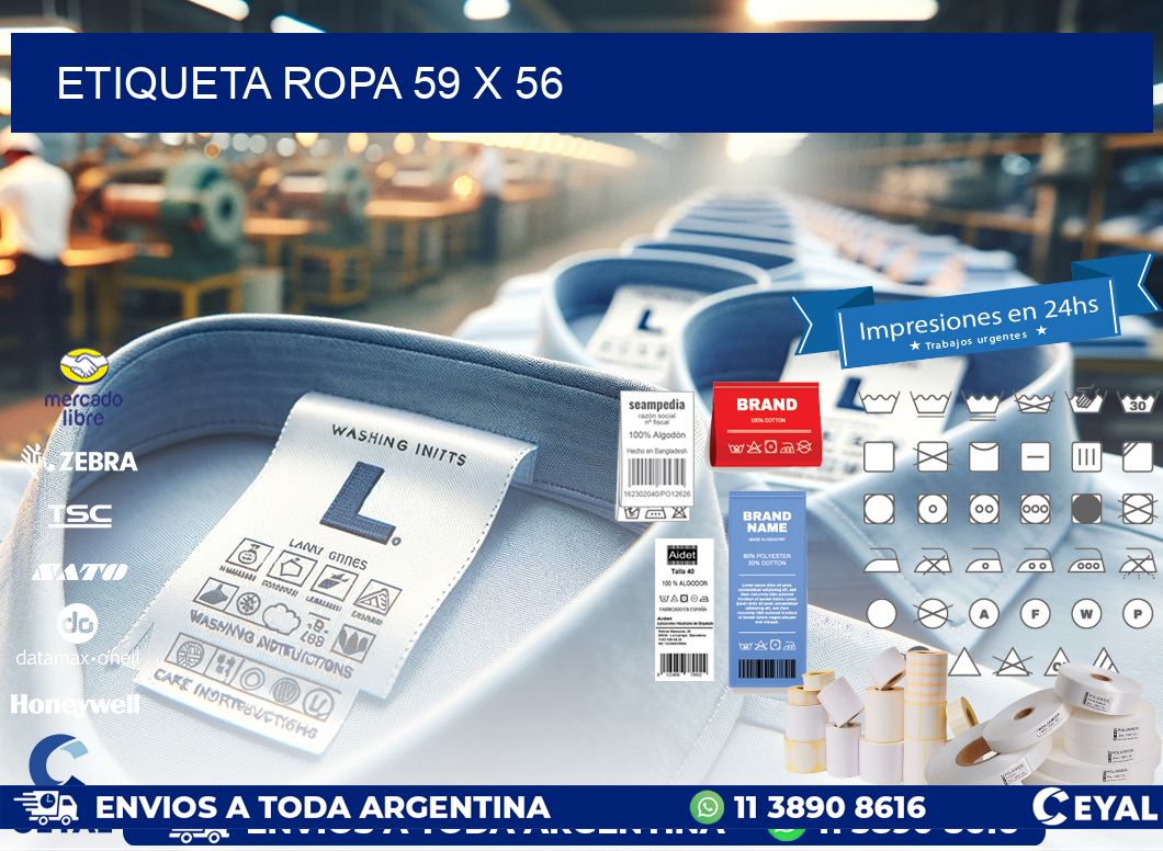 ETIQUETA ROPA 59 x 56
