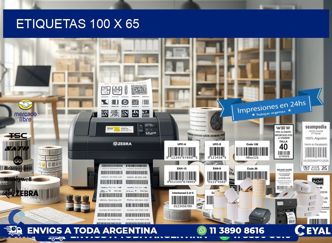 ETIQUETAS 100 x 65