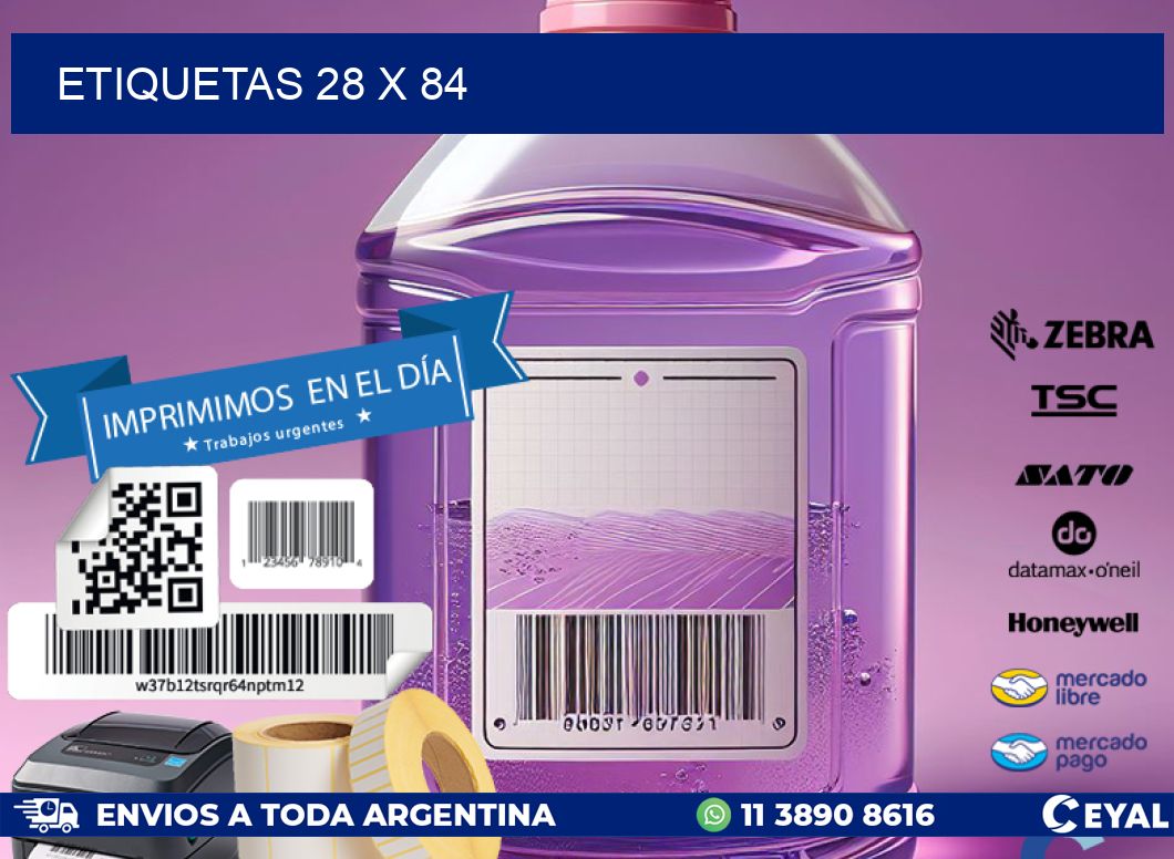 ETIQUETAS 28 x 84