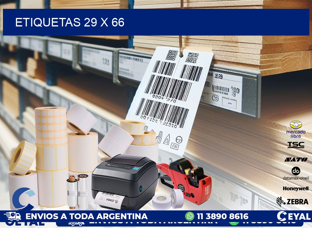 ETIQUETAS 29 x 66