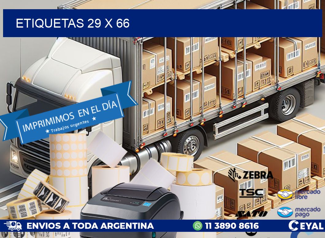 ETIQUETAS 29 x 66