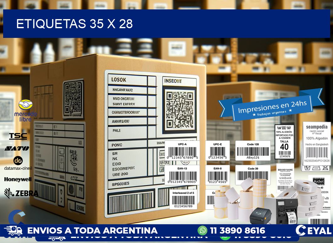 ETIQUETAS 35 x 28