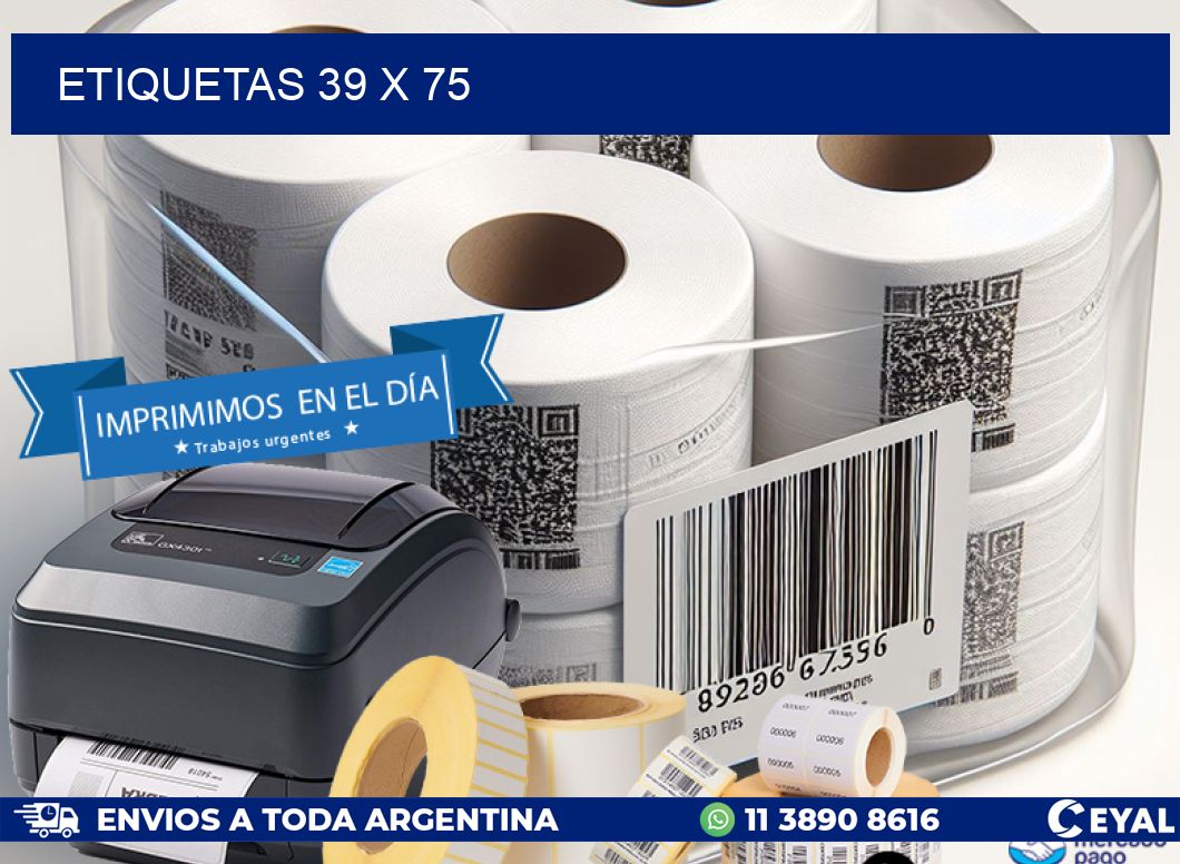 ETIQUETAS 39 x 75