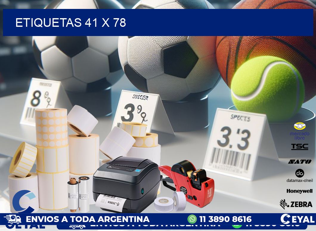 ETIQUETAS 41 x 78