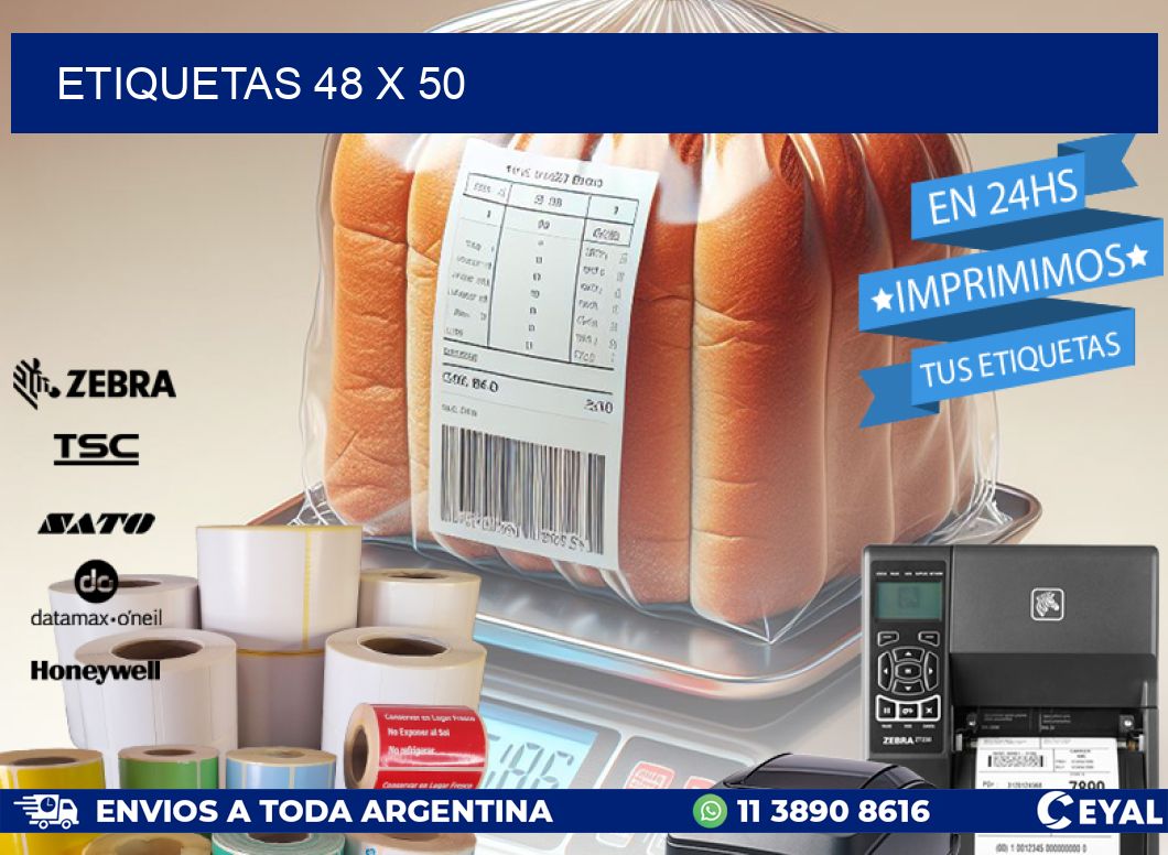 ETIQUETAS 48 x 50