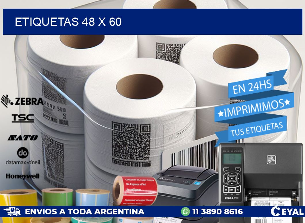 ETIQUETAS 48 x 60
