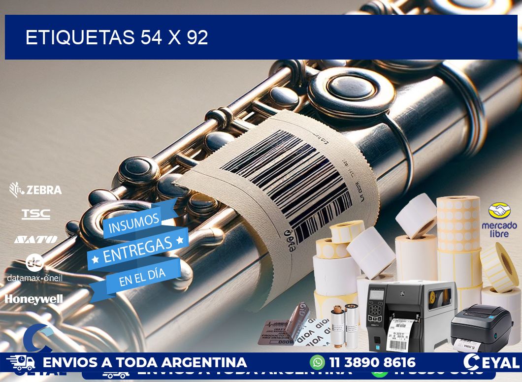 ETIQUETAS 54 x 92