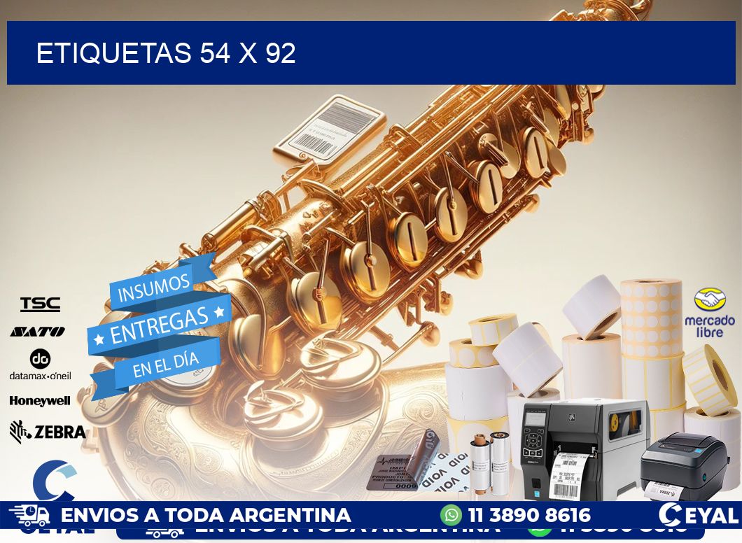 ETIQUETAS 54 x 92