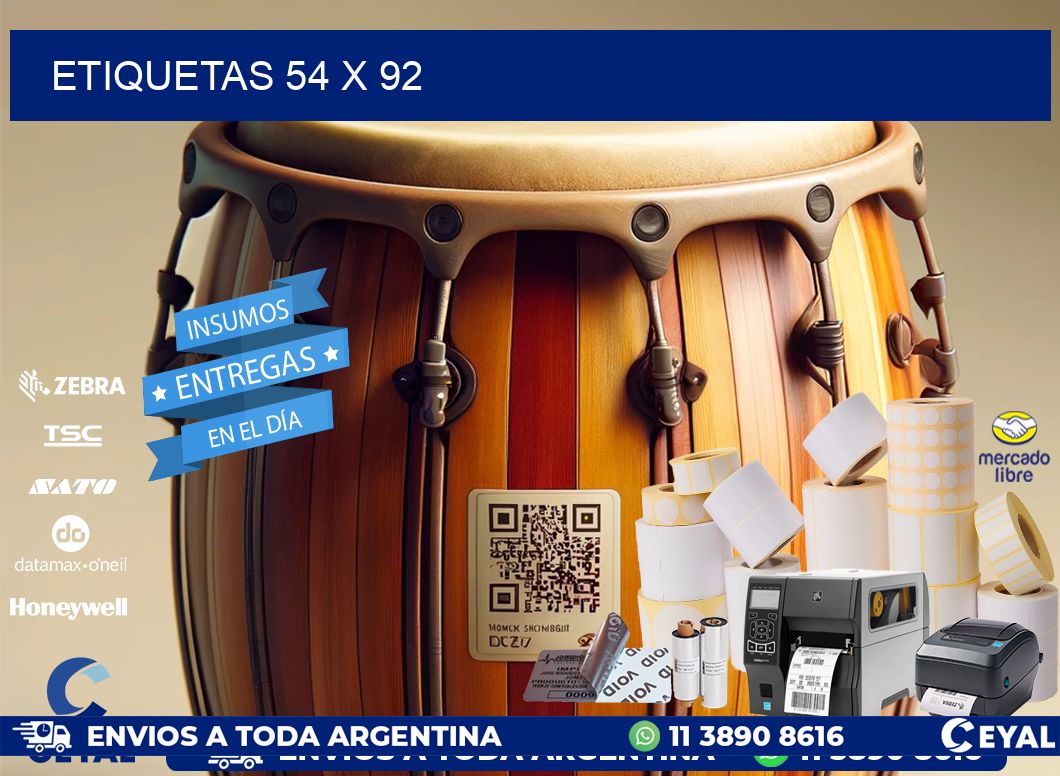 ETIQUETAS 54 x 92