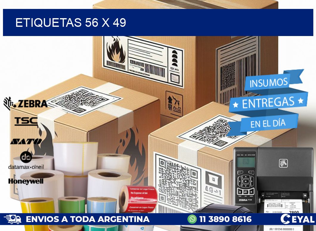 ETIQUETAS 56 x 49