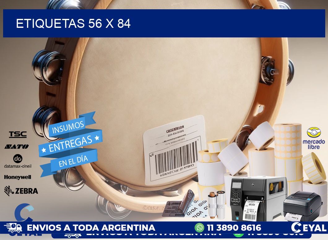 ETIQUETAS 56 x 84