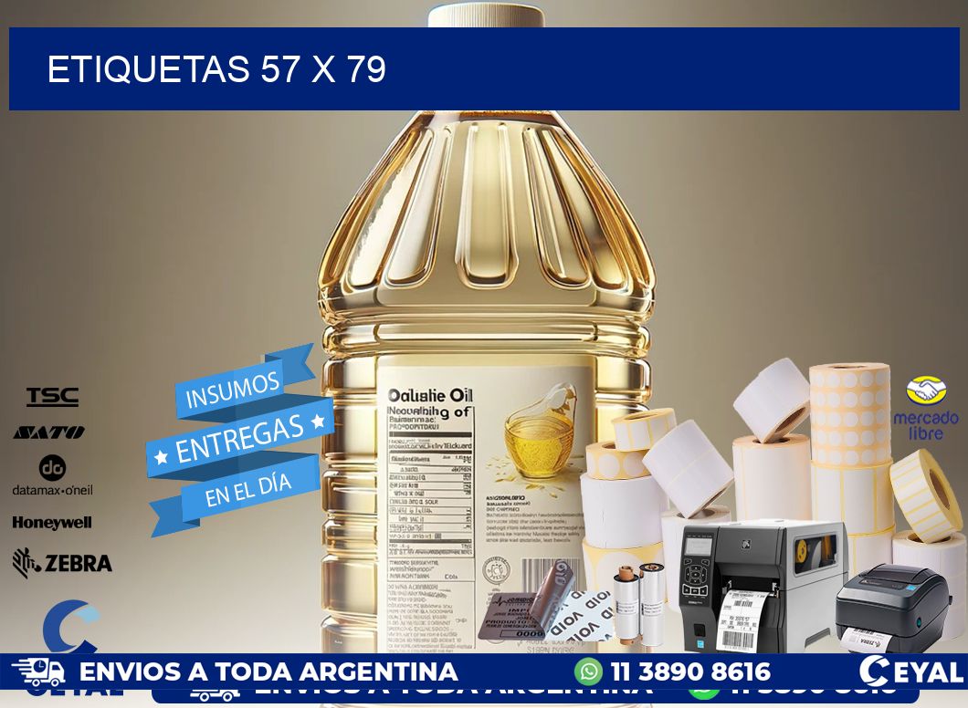 ETIQUETAS 57 x 79