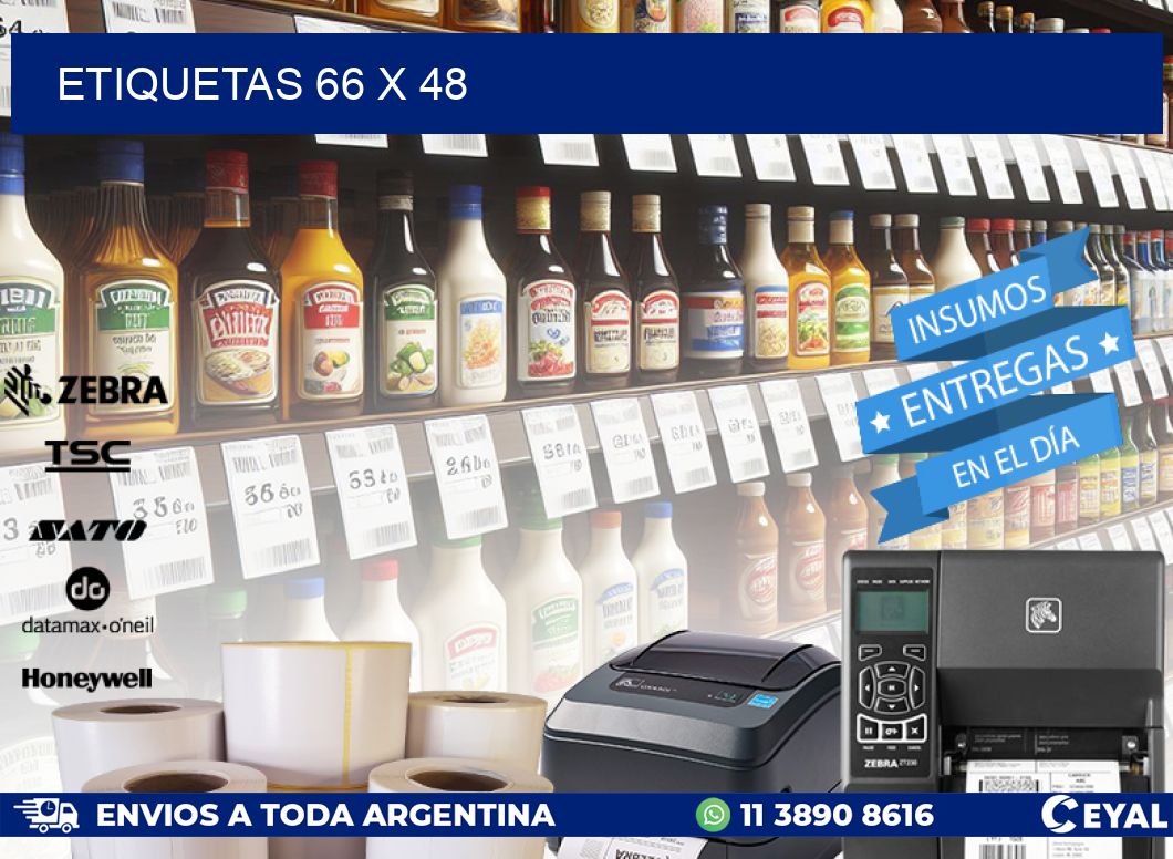 ETIQUETAS 66 x 48