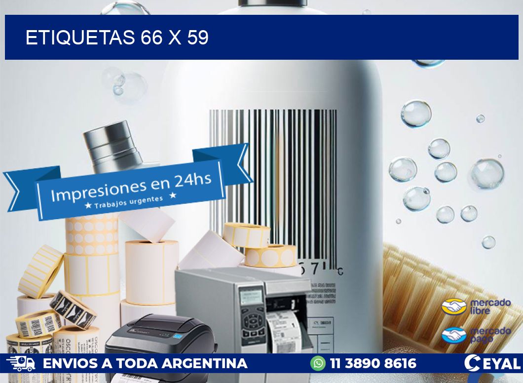 ETIQUETAS 66 x 59