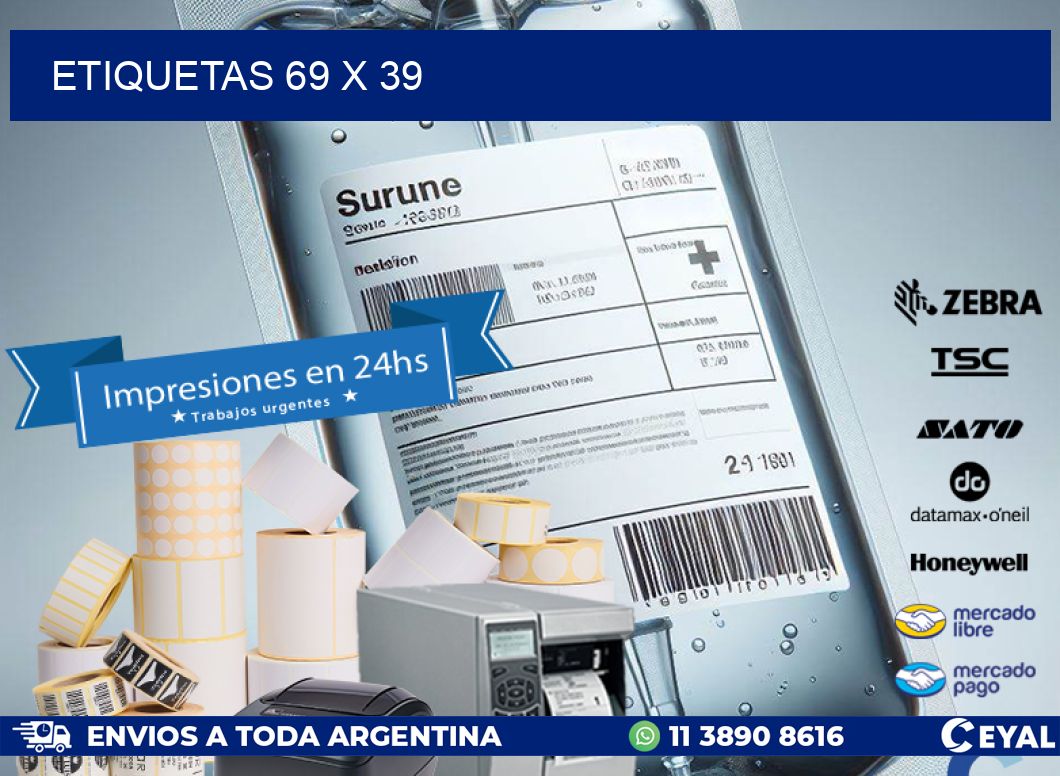 ETIQUETAS 69 x 39