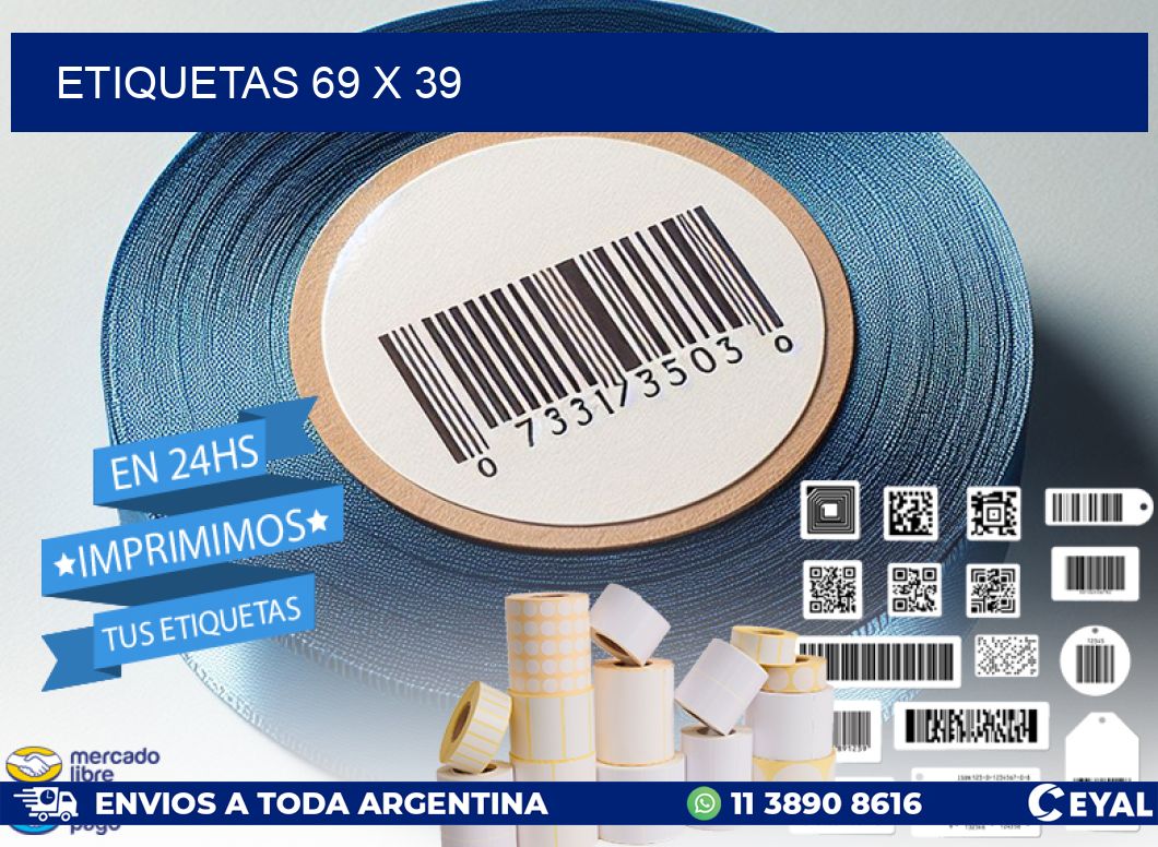ETIQUETAS 69 x 39