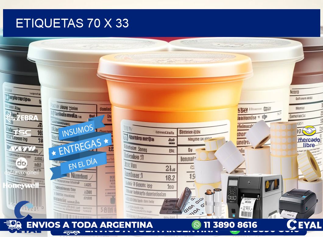 ETIQUETAS 70 x 33