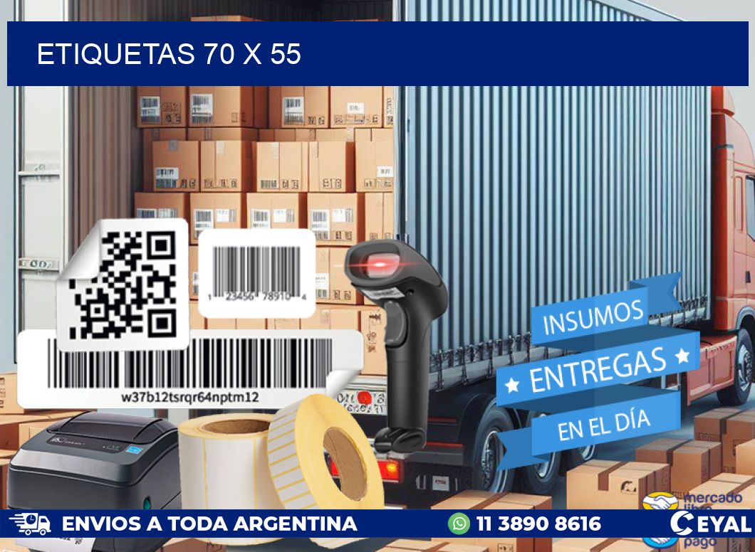ETIQUETAS 70 x 55